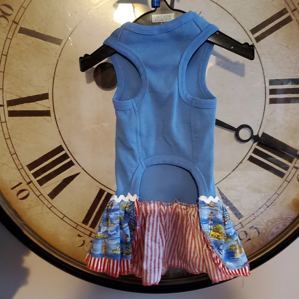 Sweet Lighthouse Female Furbaby Dress